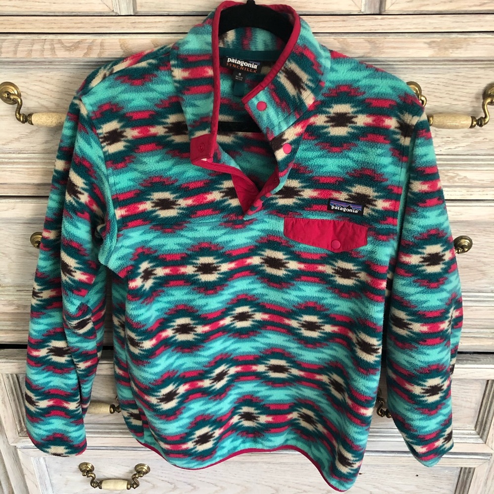 Women’s Patagonia synchilla T snap pullover
